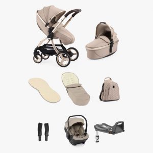 egg3 pushchair carrycot accessories with egg shell car seat and base luxury bundle feather