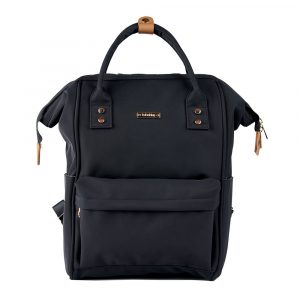 bababing mani backpack changing bag black