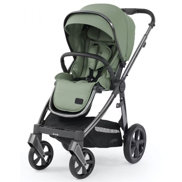Babystyle Oyster 3 Pushchair 2023 spearmint on Gun Metal Chassis