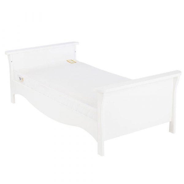 cuddleco clara cot bed white