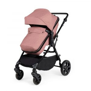 ickle bubba comet 3 in 1 travel system with astral car seat dusky pink