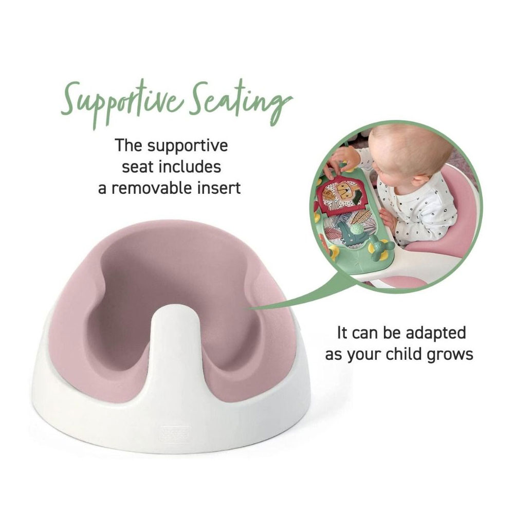 Mamas & Papas Baby Snug & Activity Tray – Dusky Pink - mybaby Online Store