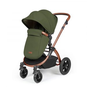 ickle bubba stomp luxe-i-size-isofix-all in one travel system bronze woodland tan handle