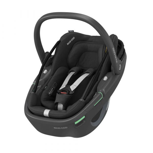 Maxi Cosi Coral 360 i-size Car Seat + FamilyFix 360 Base Bundle - Black