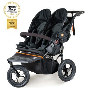 out n about v5 nipper double pushchair black