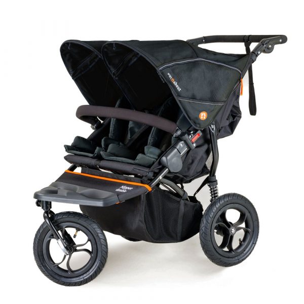 out n about v5 nipper double pushchair black