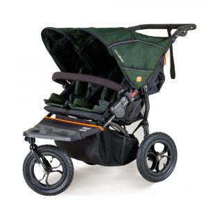 out n about v5 nipper double pushchair green