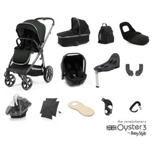 Babystyle Oyster 3 black olive with Capsule 2024 ultimate Bundle