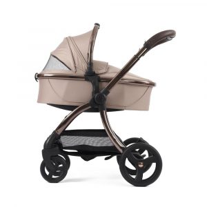 egg 3 snuggle pushchair special edition houndstooth almond