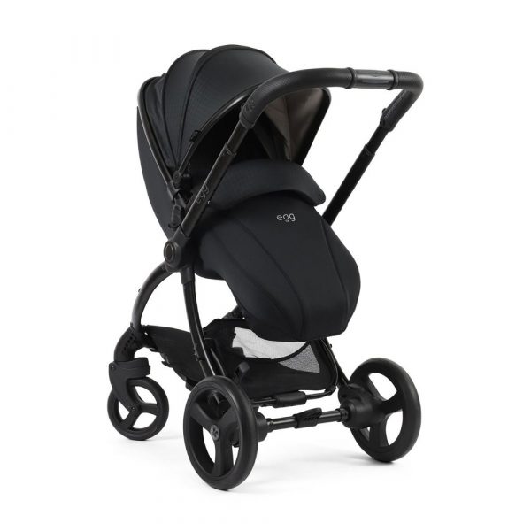egg 3 snuggle pushchair special edition houndstooth black